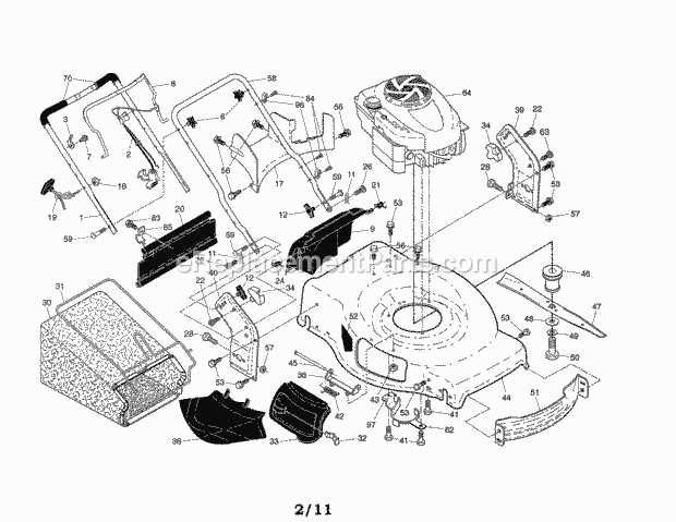 craftsman m320 parts diagram