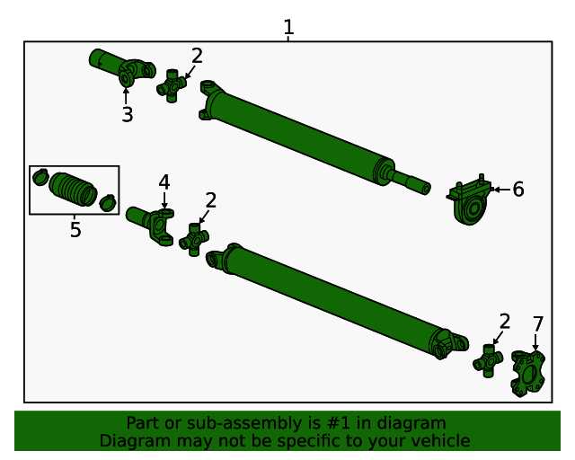 driveshaft parts diagram