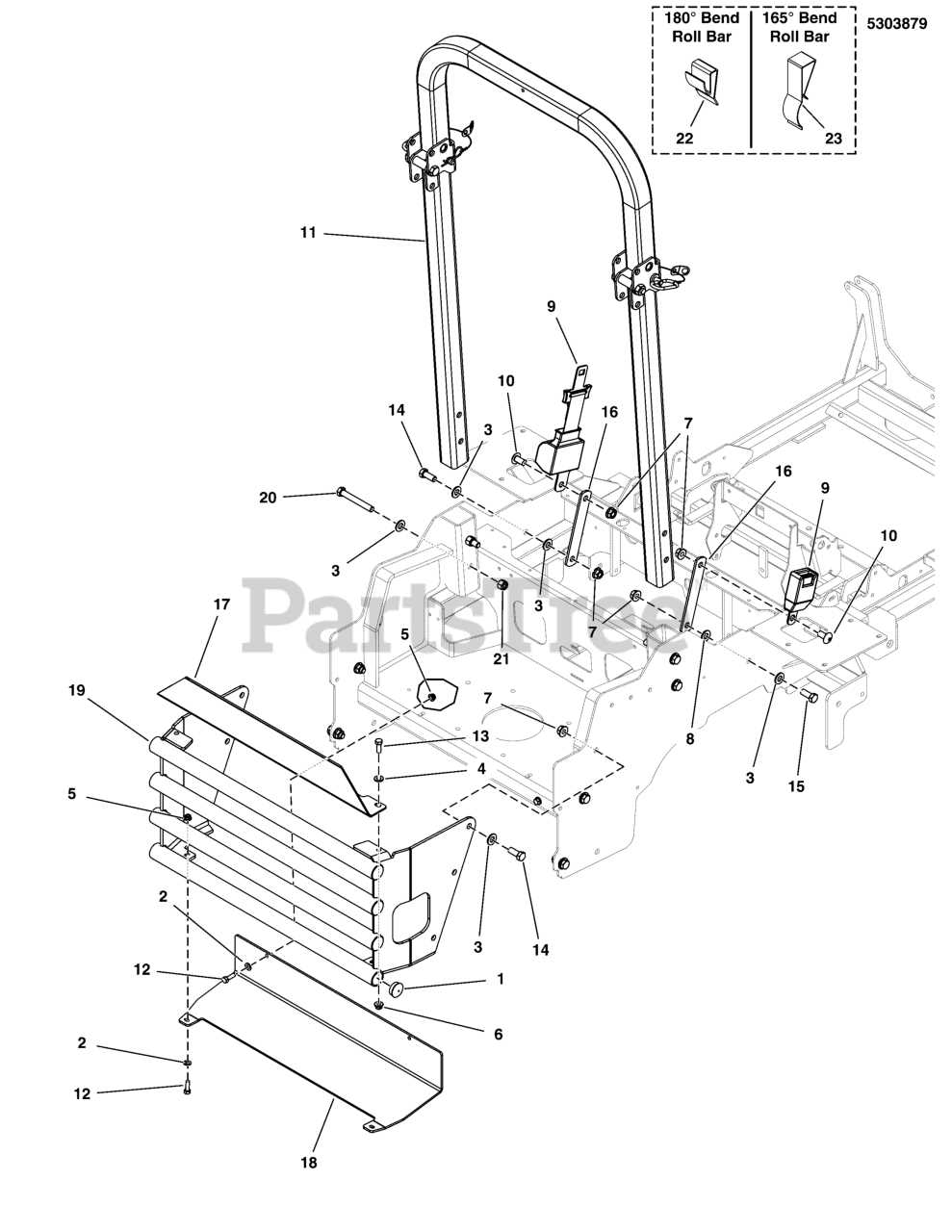 ferris mower parts diagram