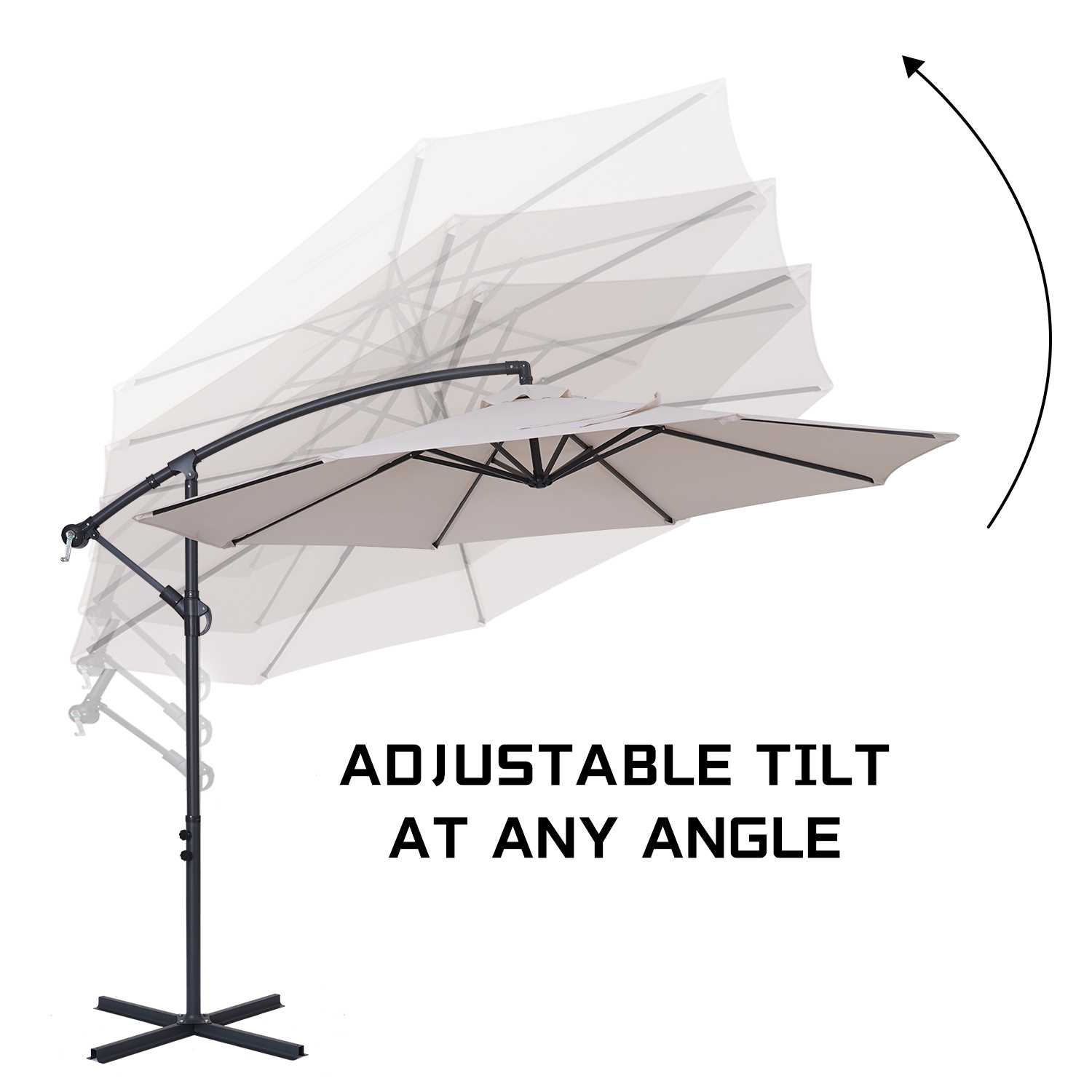 replacement part cantilever umbrella parts diagram