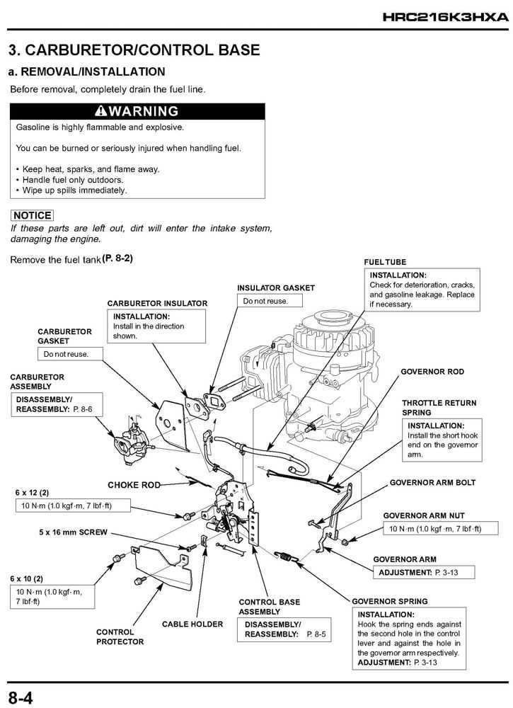 honda hrc216 parts diagram