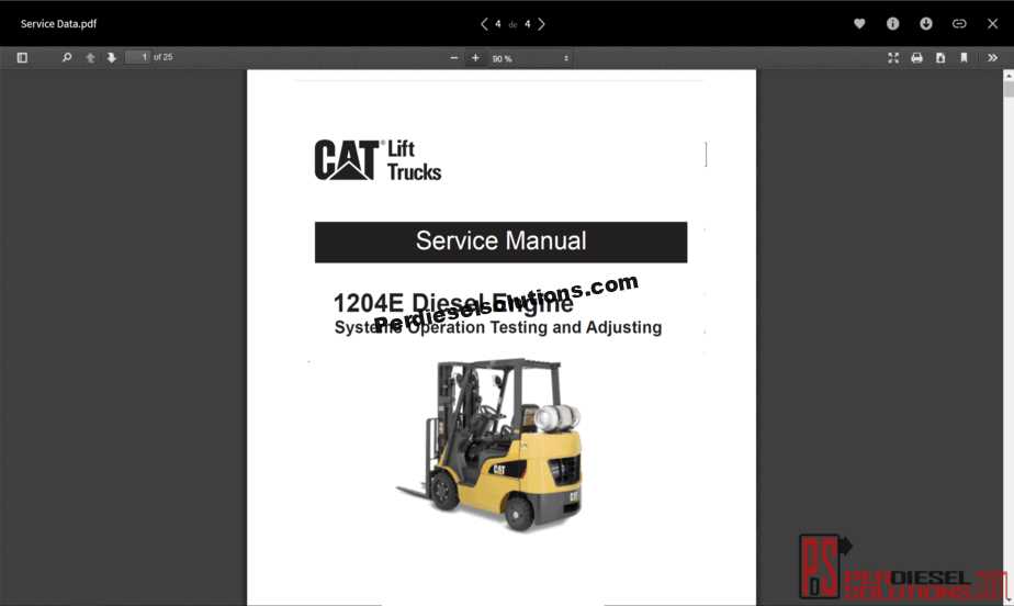 cat forklift parts diagram