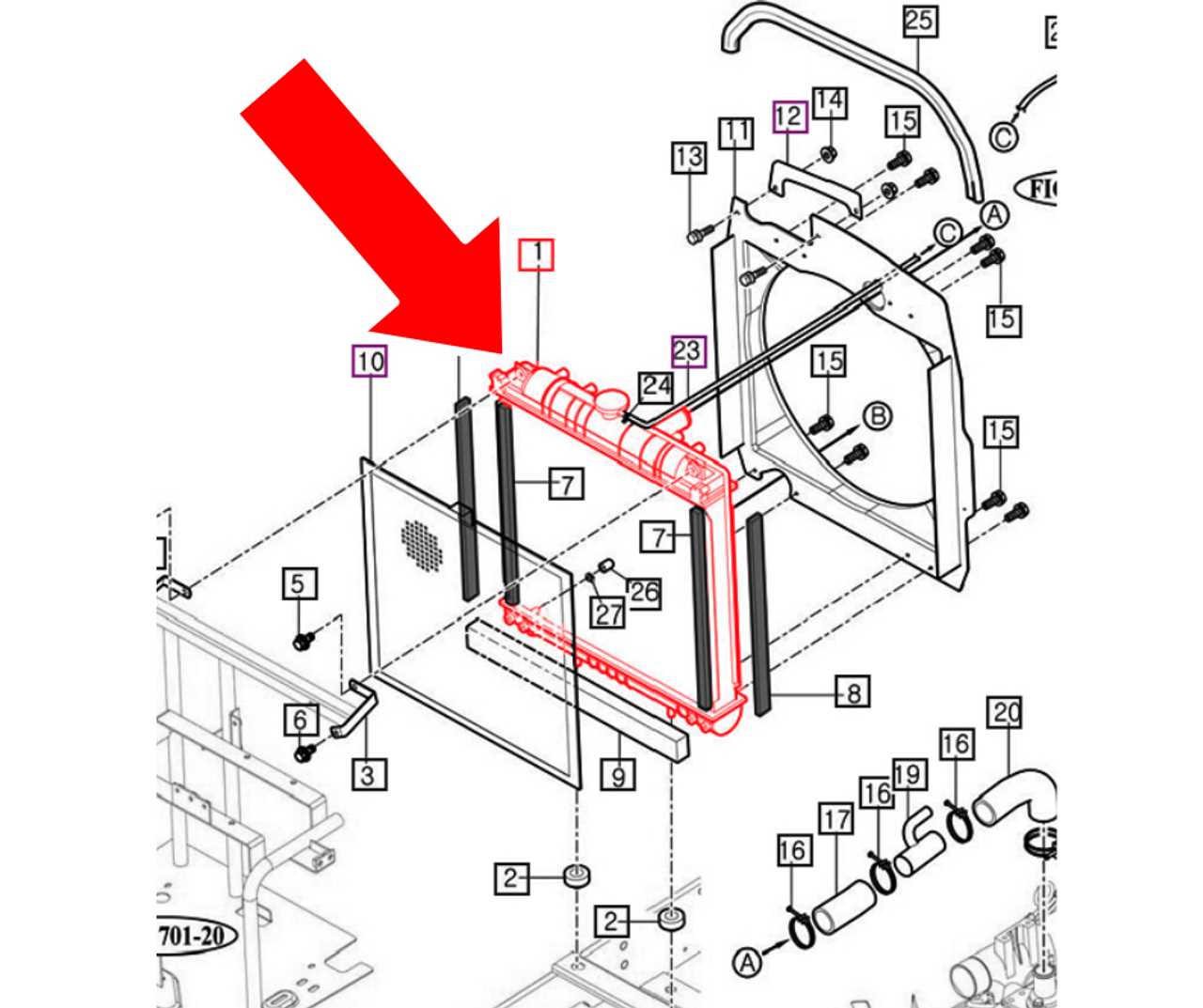 kioti tractor parts diagram