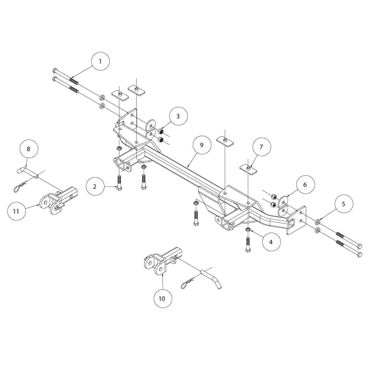 jerr dan wheel lift parts diagram