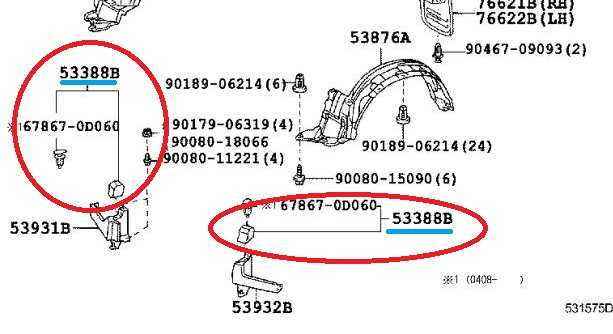 toyota tundra body parts diagram