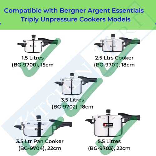 presto pressure cooker parts diagram