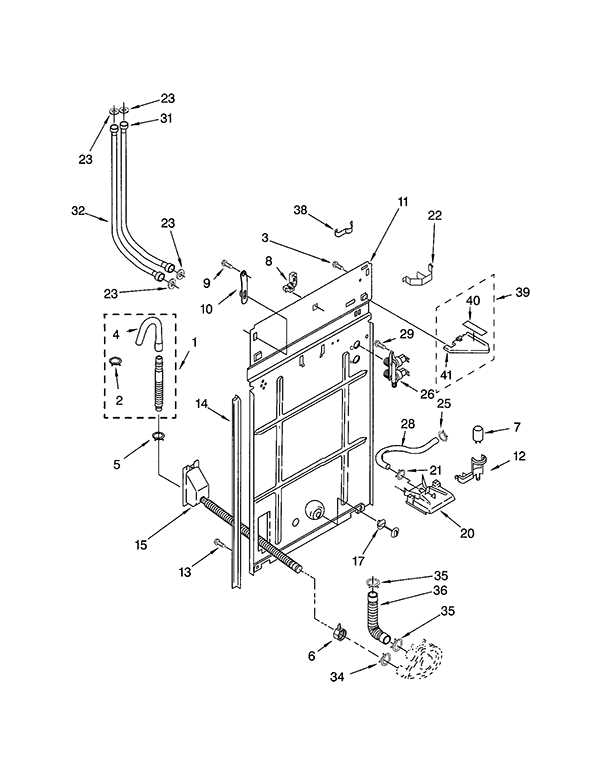 washing machine kenmore 80 series washer parts diagram