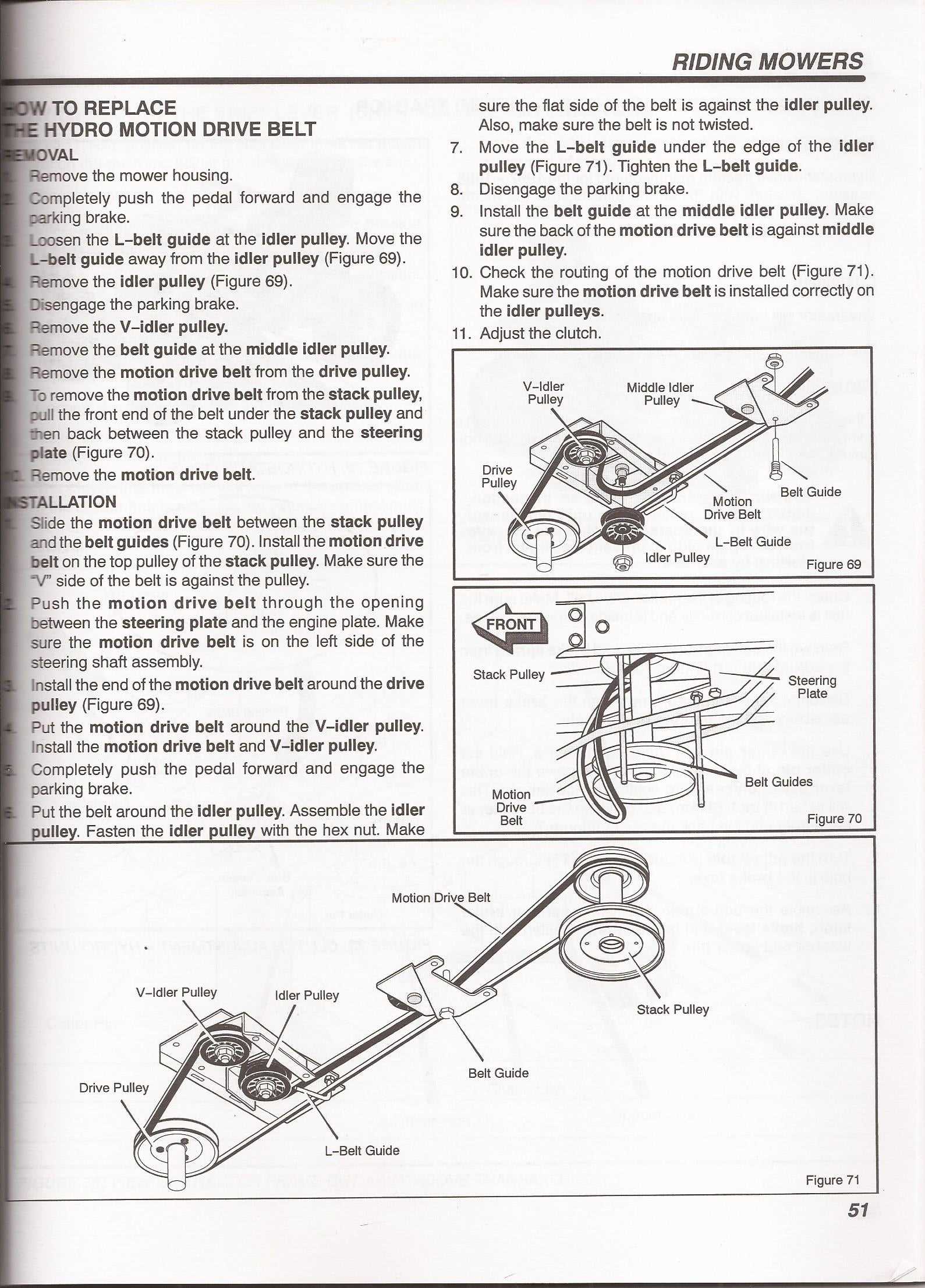 murray 42 inch deck parts diagram