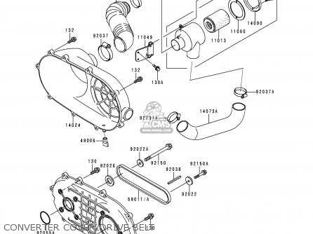 kawasaki mule 550 parts diagram