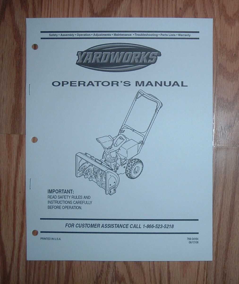 yardman snowblower parts diagram