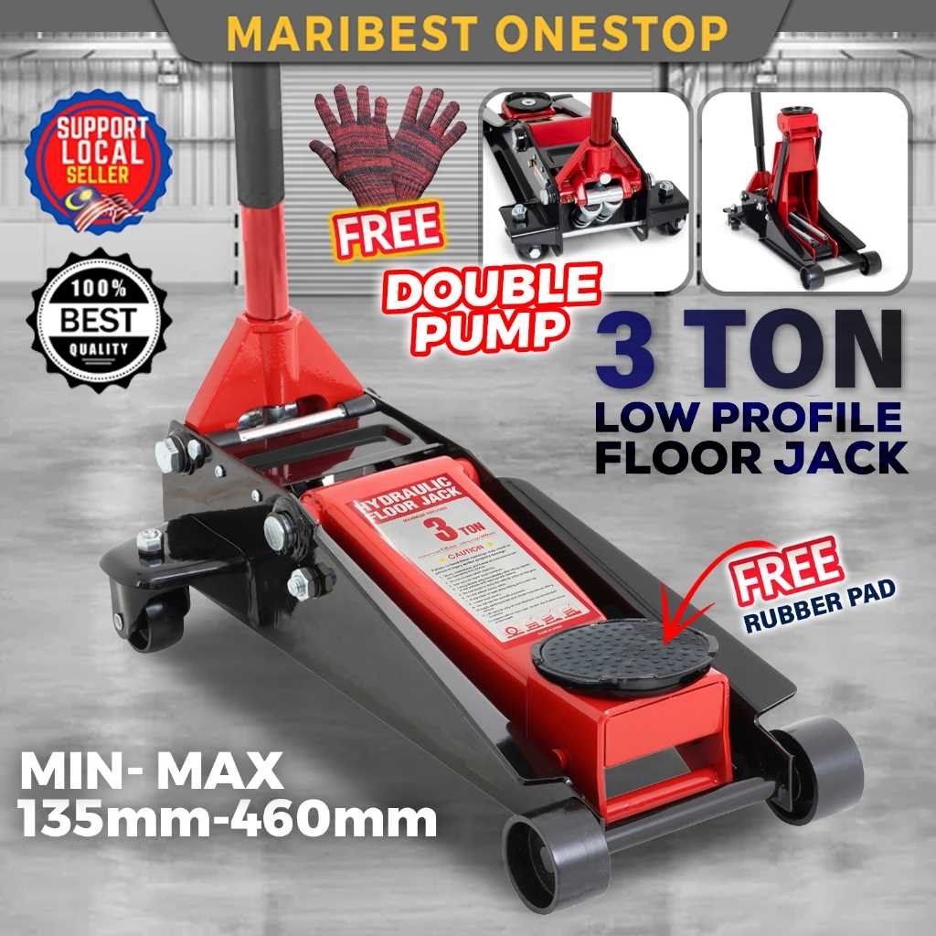 3 ton hydraulic floor jack parts diagram