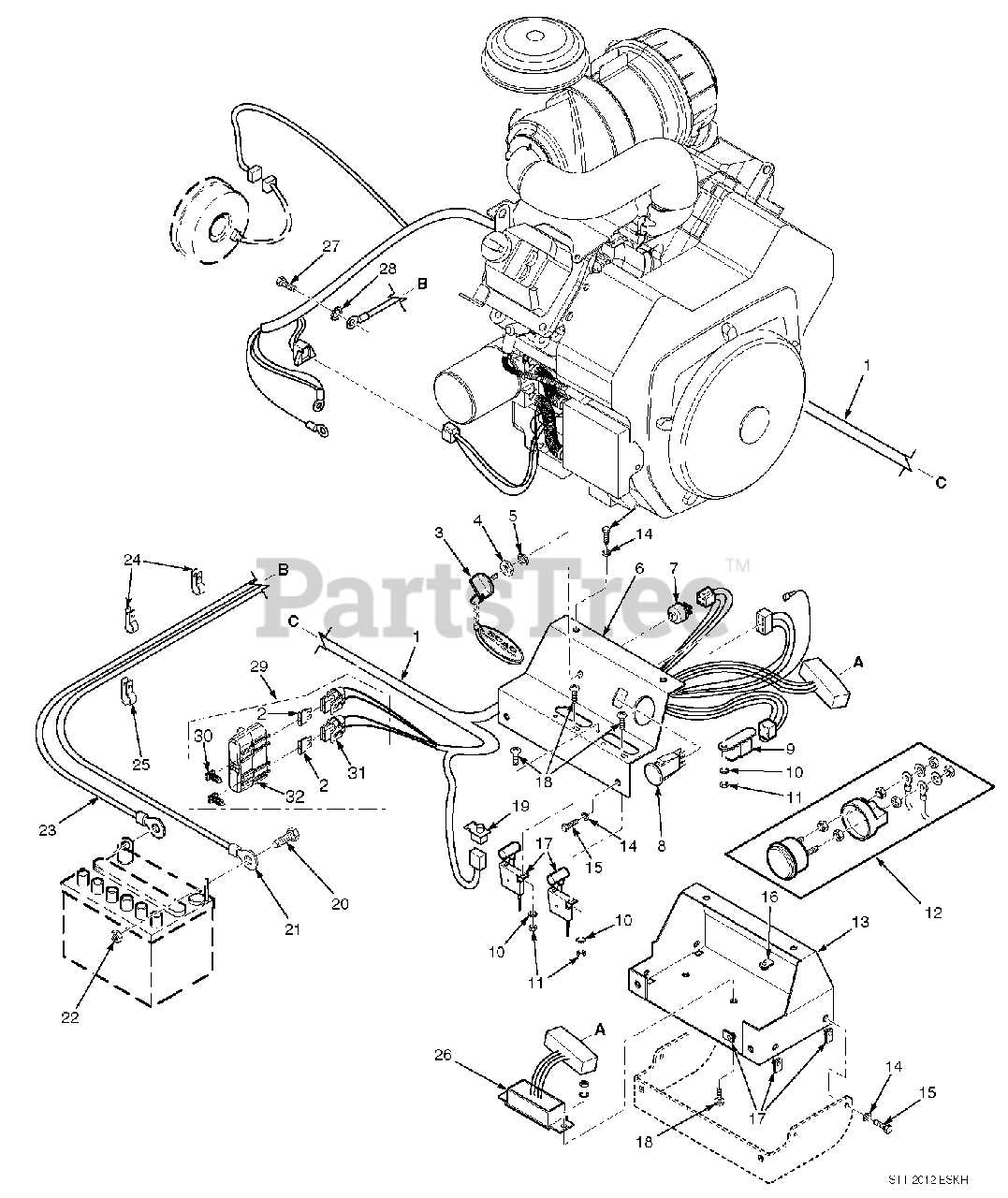 35 hp vanguard parts diagram