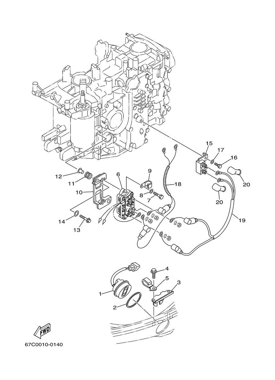 40 hp mercury outboard parts diagram