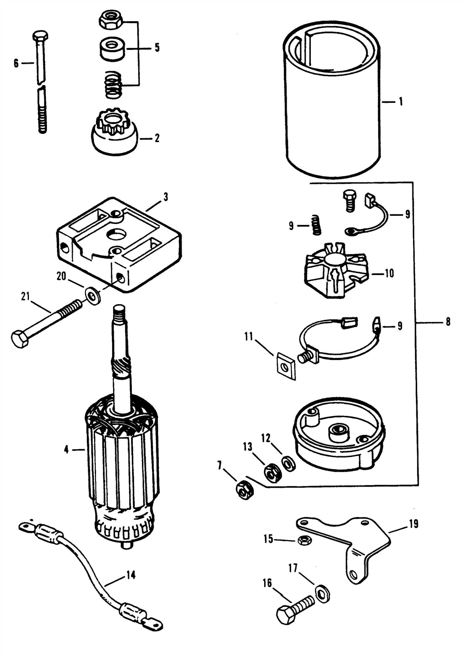 40 hp mercury outboard parts diagram