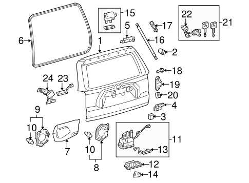 4runner parts diagram