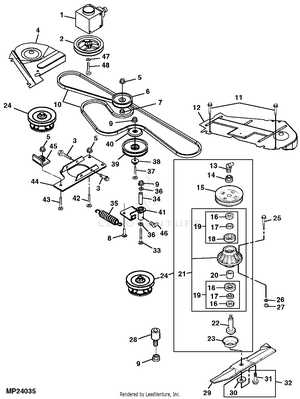 54 inch john deere 54 mower deck parts diagram