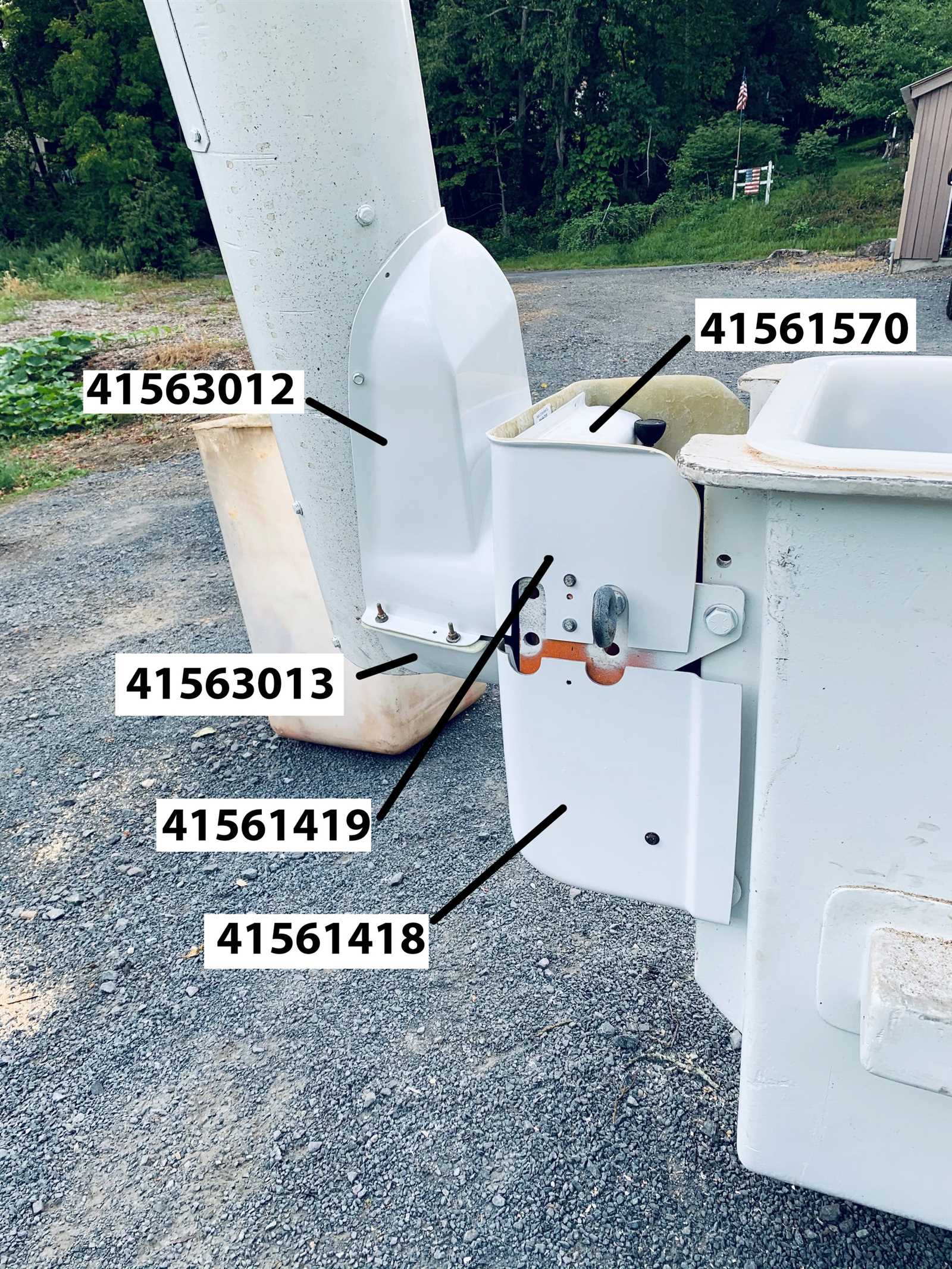 altec bucket truck parts diagram