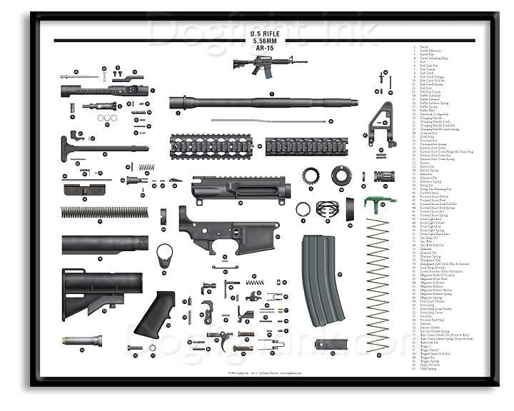 ar 15 lower parts diagram