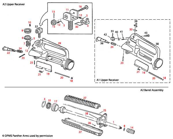 ar 15 parts diagram