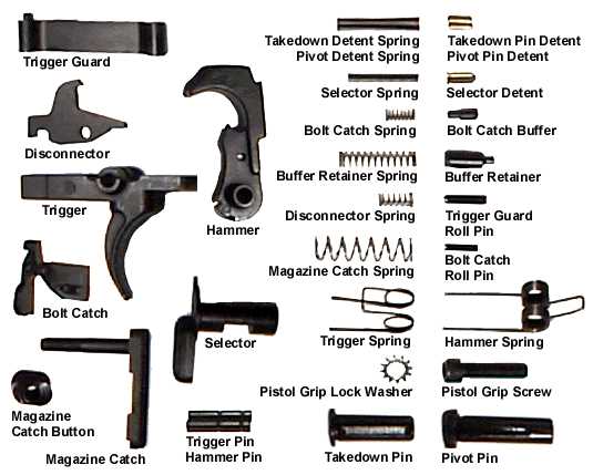 ar lower parts diagram