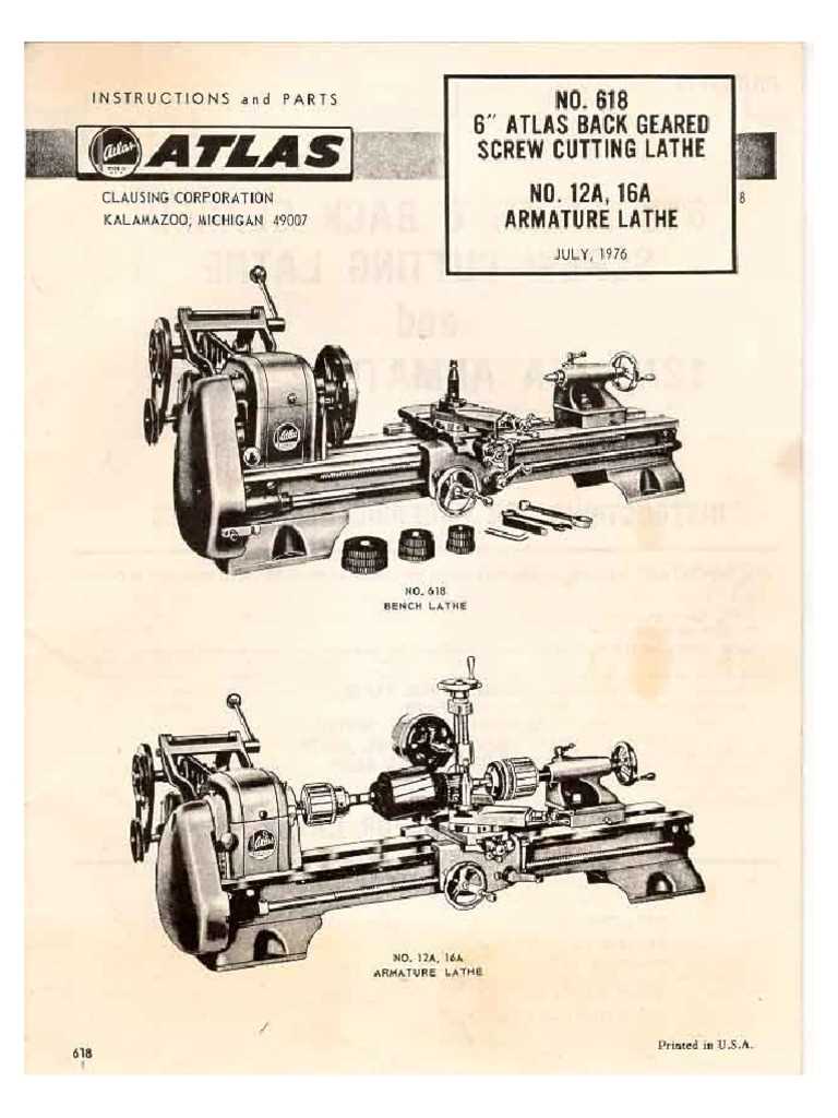 atlas lathe parts diagram