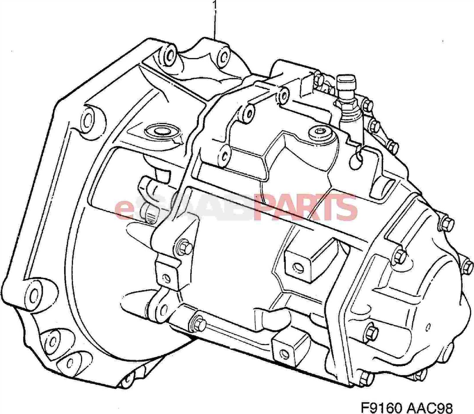 automatic transmission parts diagram