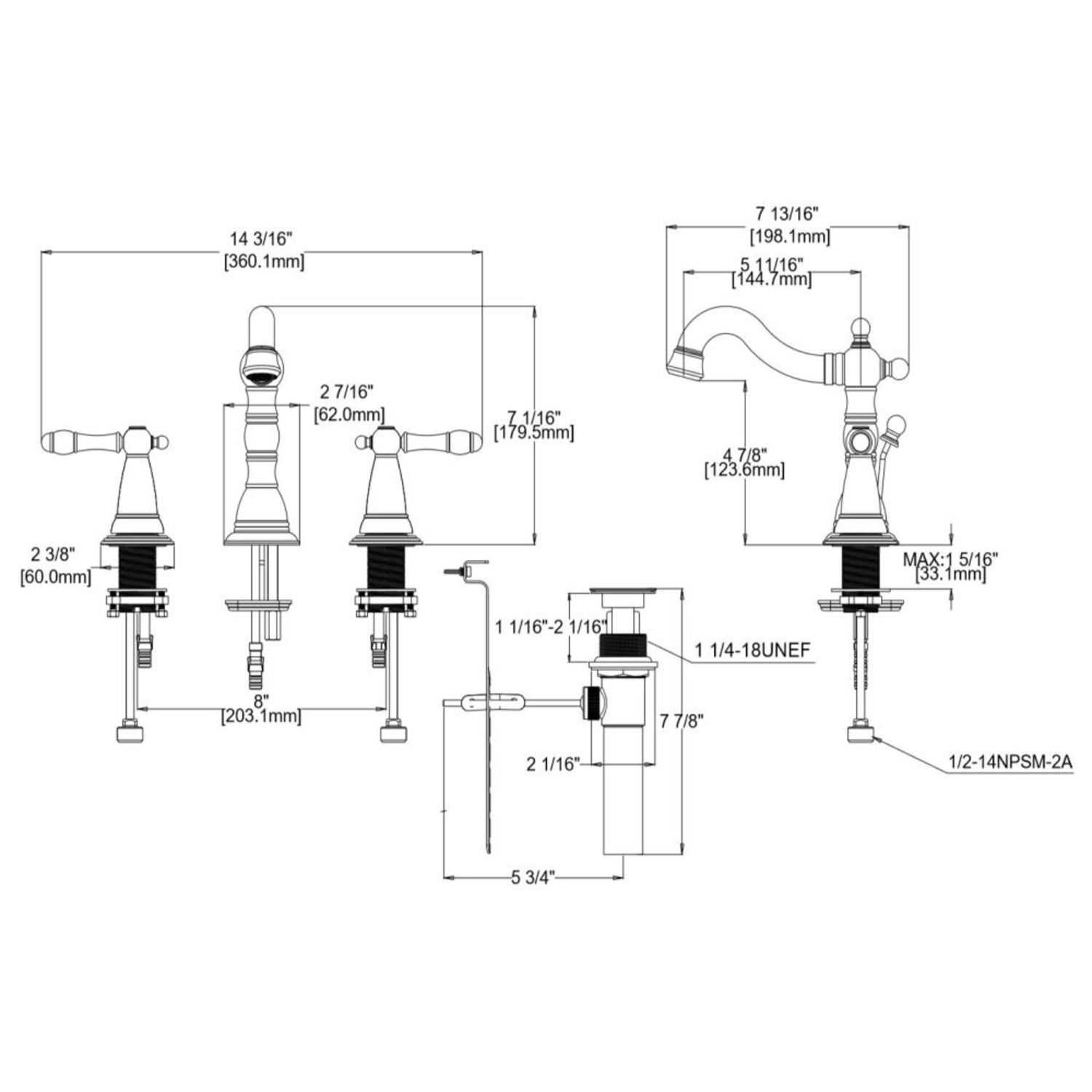 bathroom sink faucet parts diagram