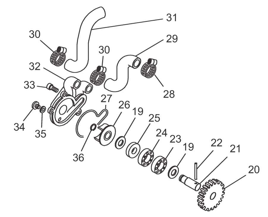 beta evo parts diagram