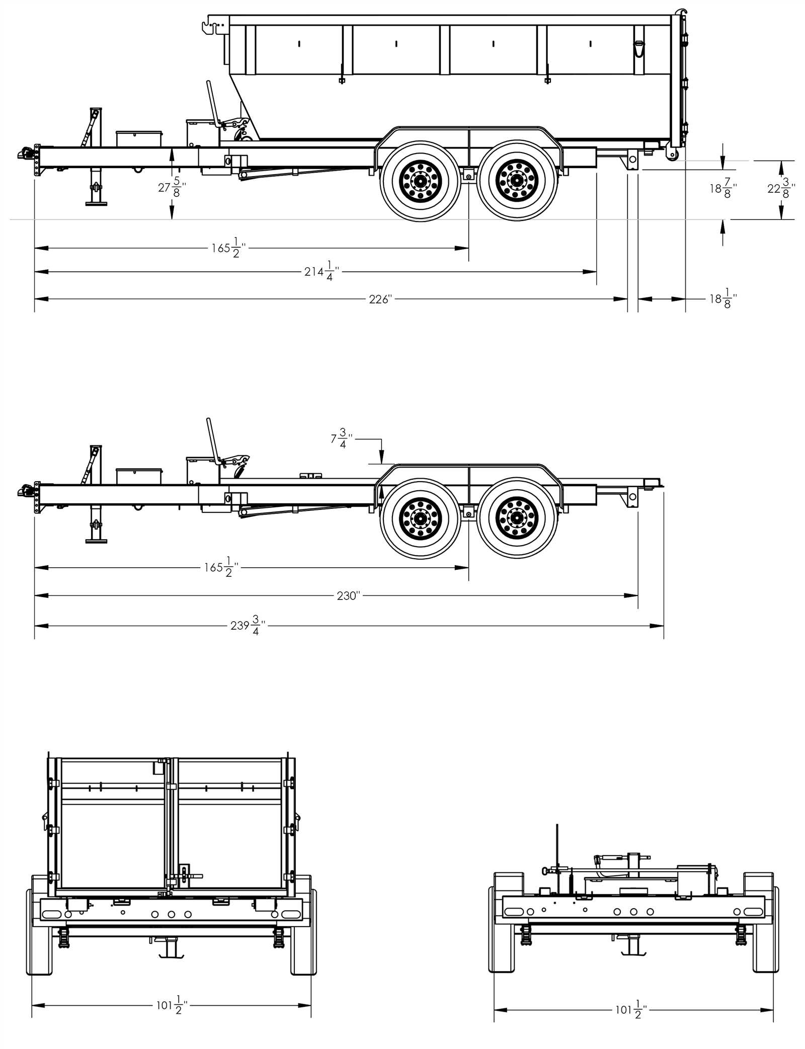 big tex trailer parts diagram