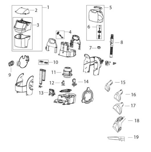 bissell proheat 2x parts diagram