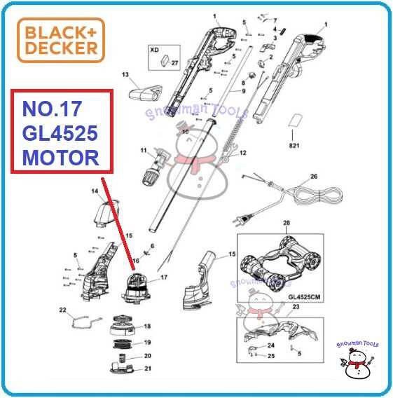 black and decker lst140 parts diagram