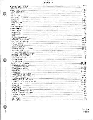 bobcat 743 parts diagram