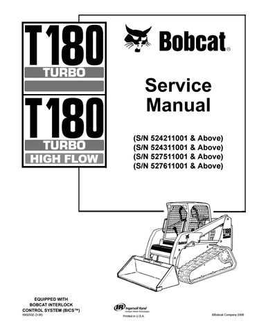 bobcat t190 parts diagram