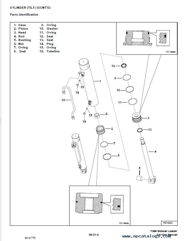 bobcat t300 parts diagram