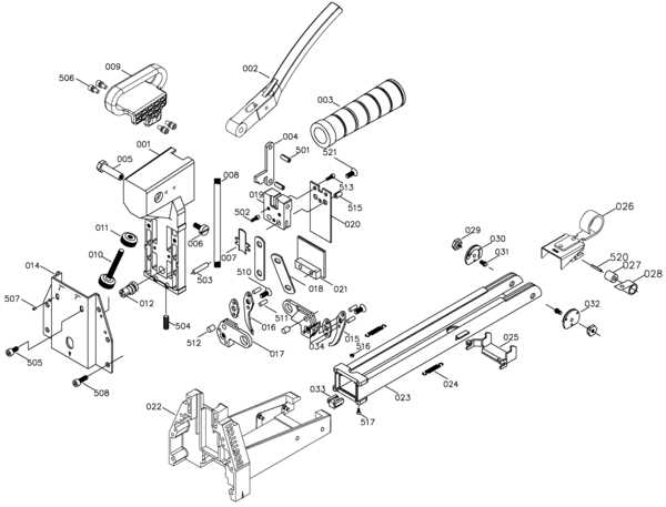 bostitch stapler parts diagram