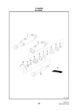 box blade parts diagram