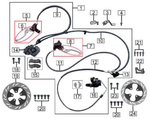 brake parts diagram