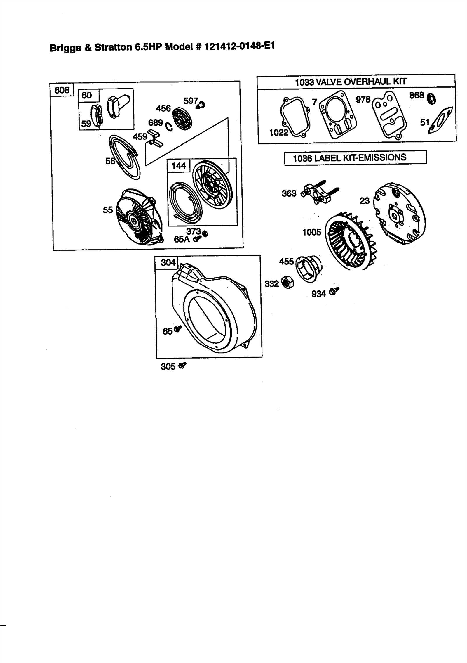 briggs and stratton 1022 snowblower parts diagram