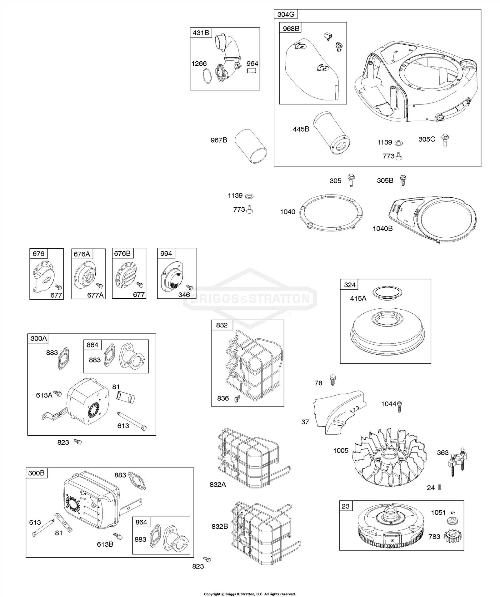 briggs and stratton 1022 snowblower parts diagram