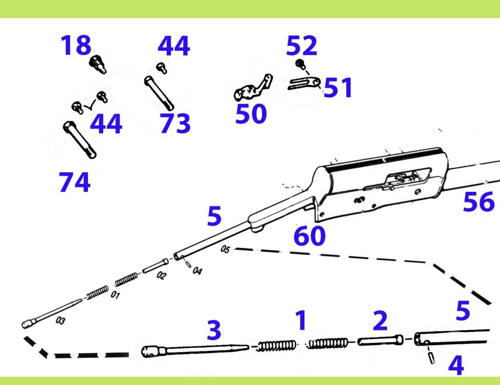 browning bar parts diagram