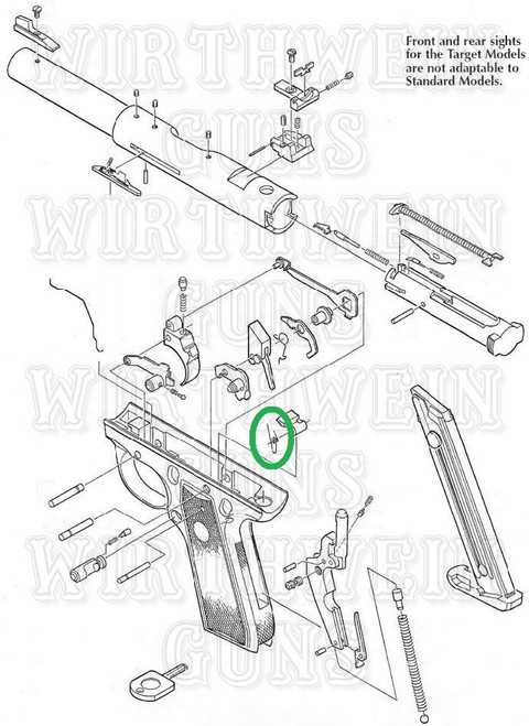 browning bar parts diagram