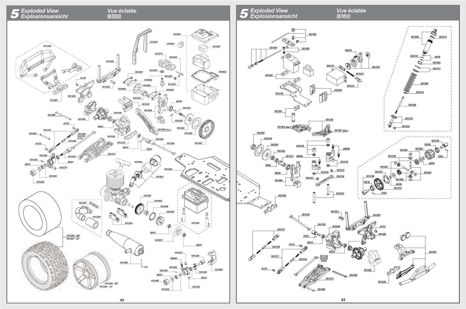 bullet parts diagram