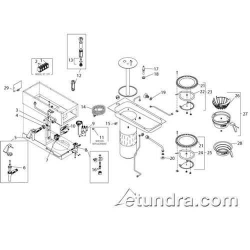 bunn parts diagram