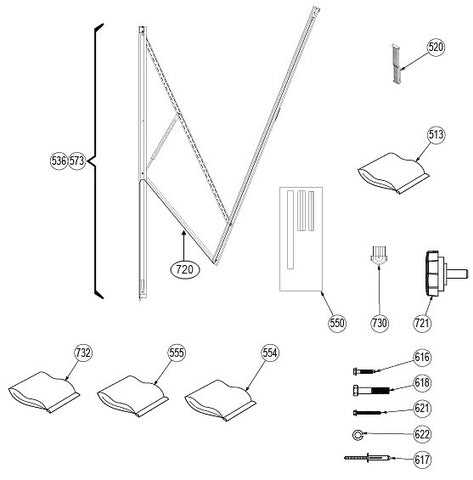 camper awning parts diagram