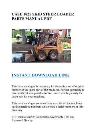 case 1840 skid steer parts diagram