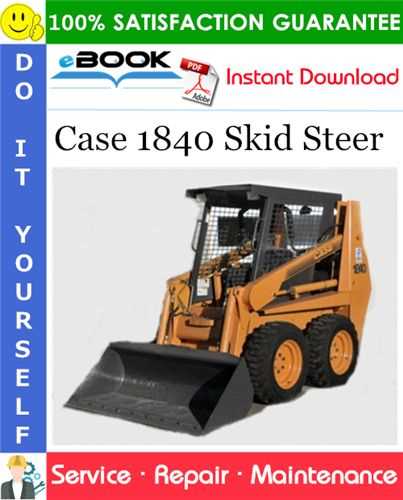 case 1840 skid steer parts diagram