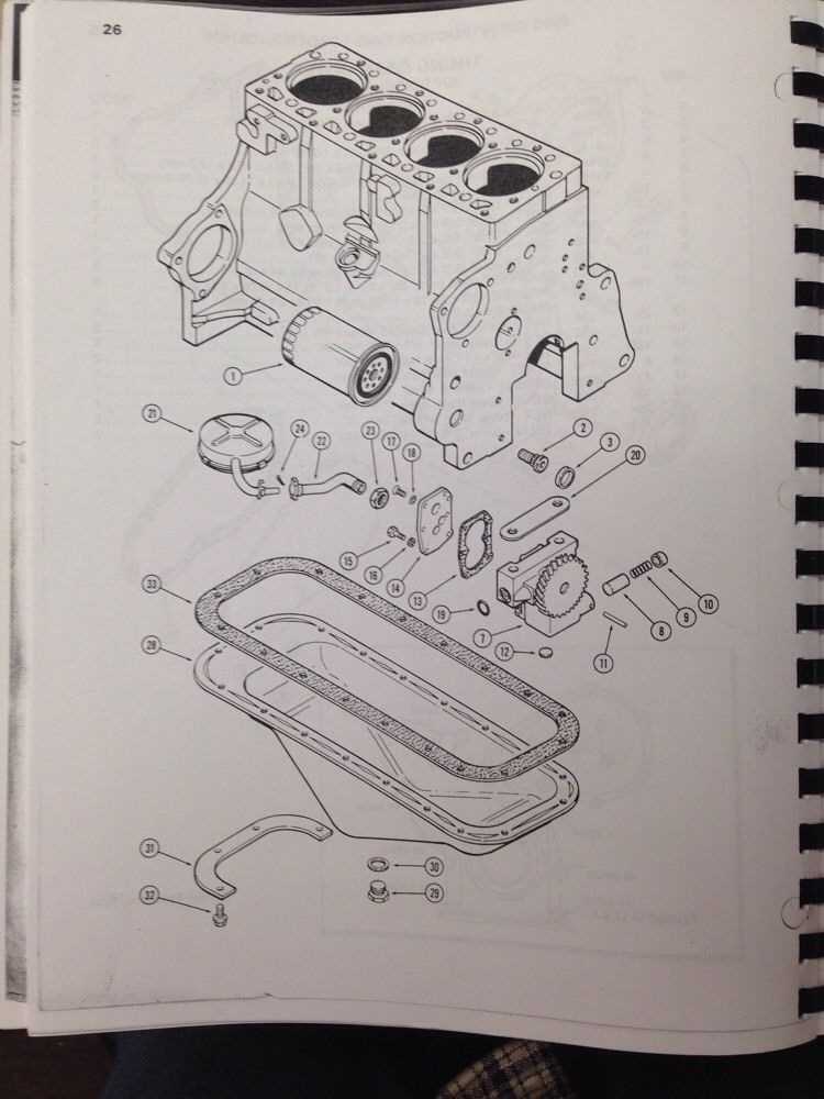 case backhoe parts diagram