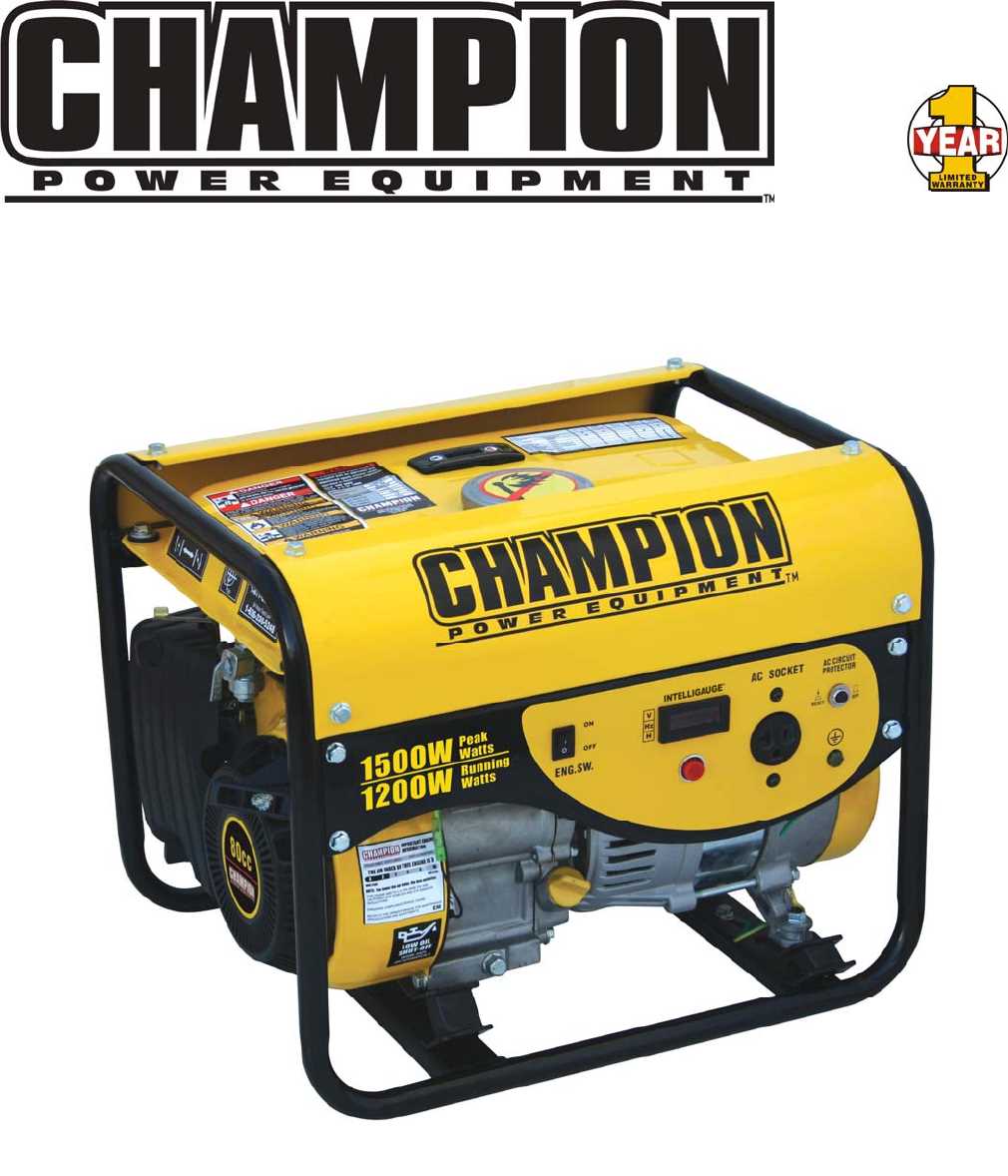 champion generator parts diagram