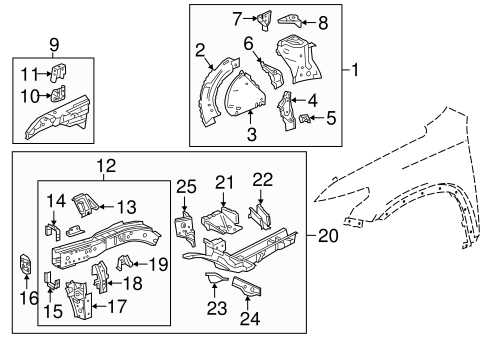 chevy traverse parts diagram