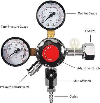 co2 regulator parts diagram